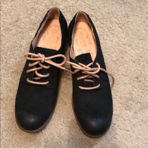Born black leather Oxford size 7.5